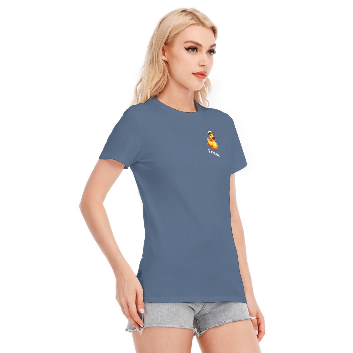 Vanessa Women's Round Neck T-Shirt | 190GSM Cotton