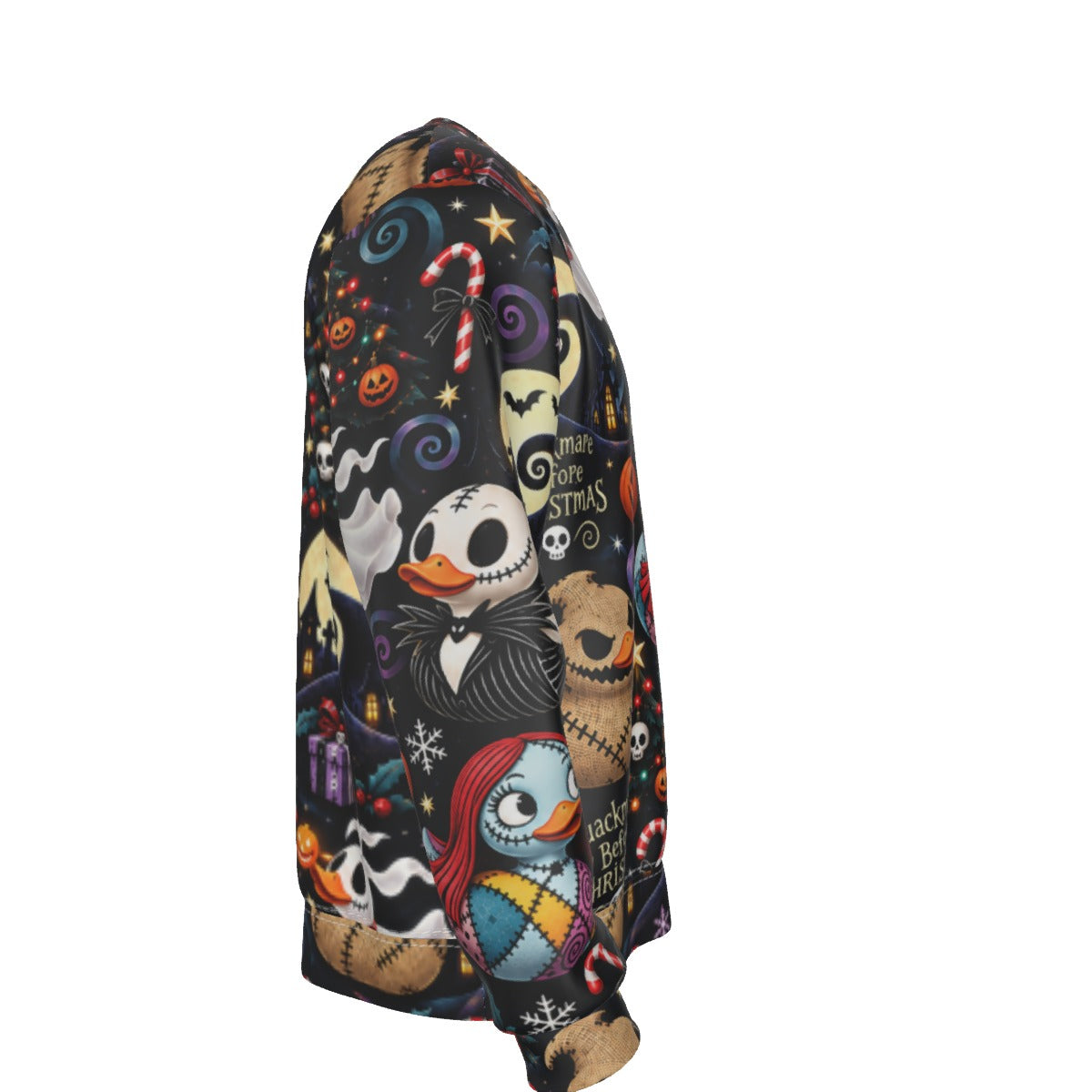Quackmare Before Christmas Men’s Heavy Fleece Sweatshirt