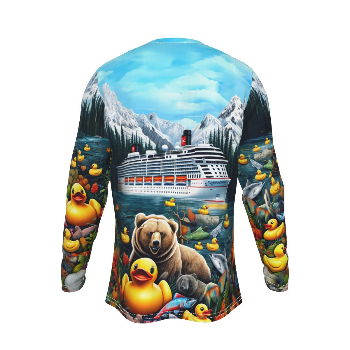 Alaska Adventure Unisex Long Sleeved Tee