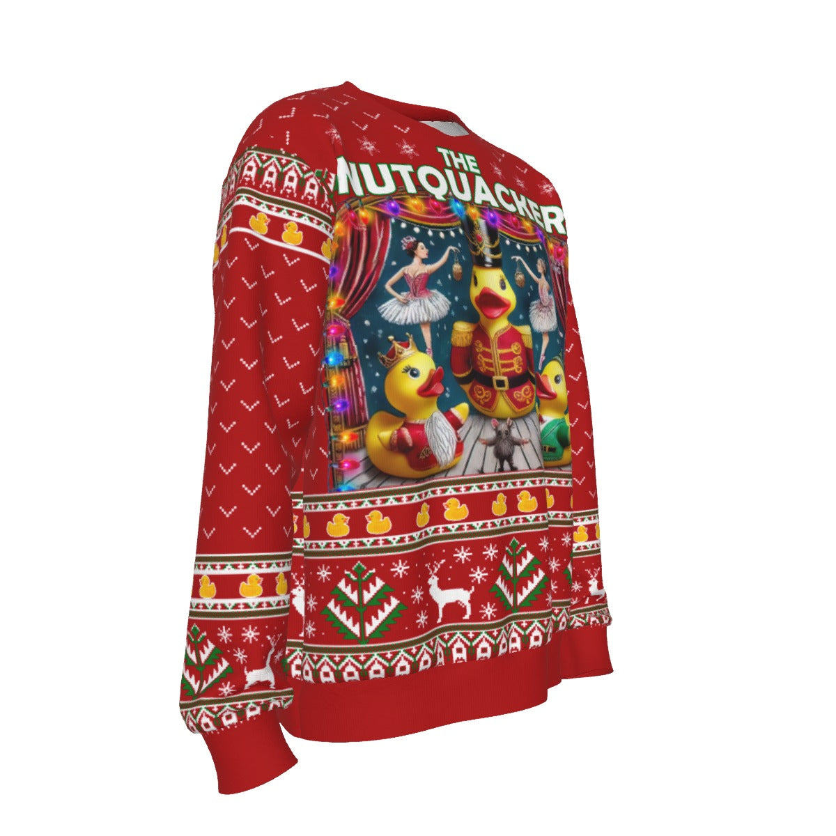 The NutQuacker Ugly Christmas Sweater