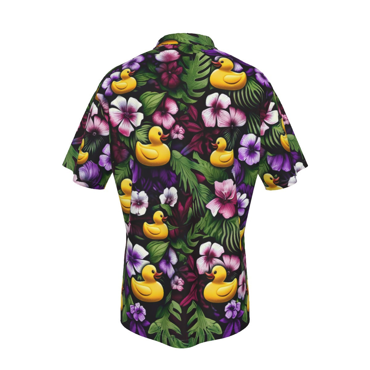 Ducky Royal Hawaiian Shirt – Available in Blue or Purple!