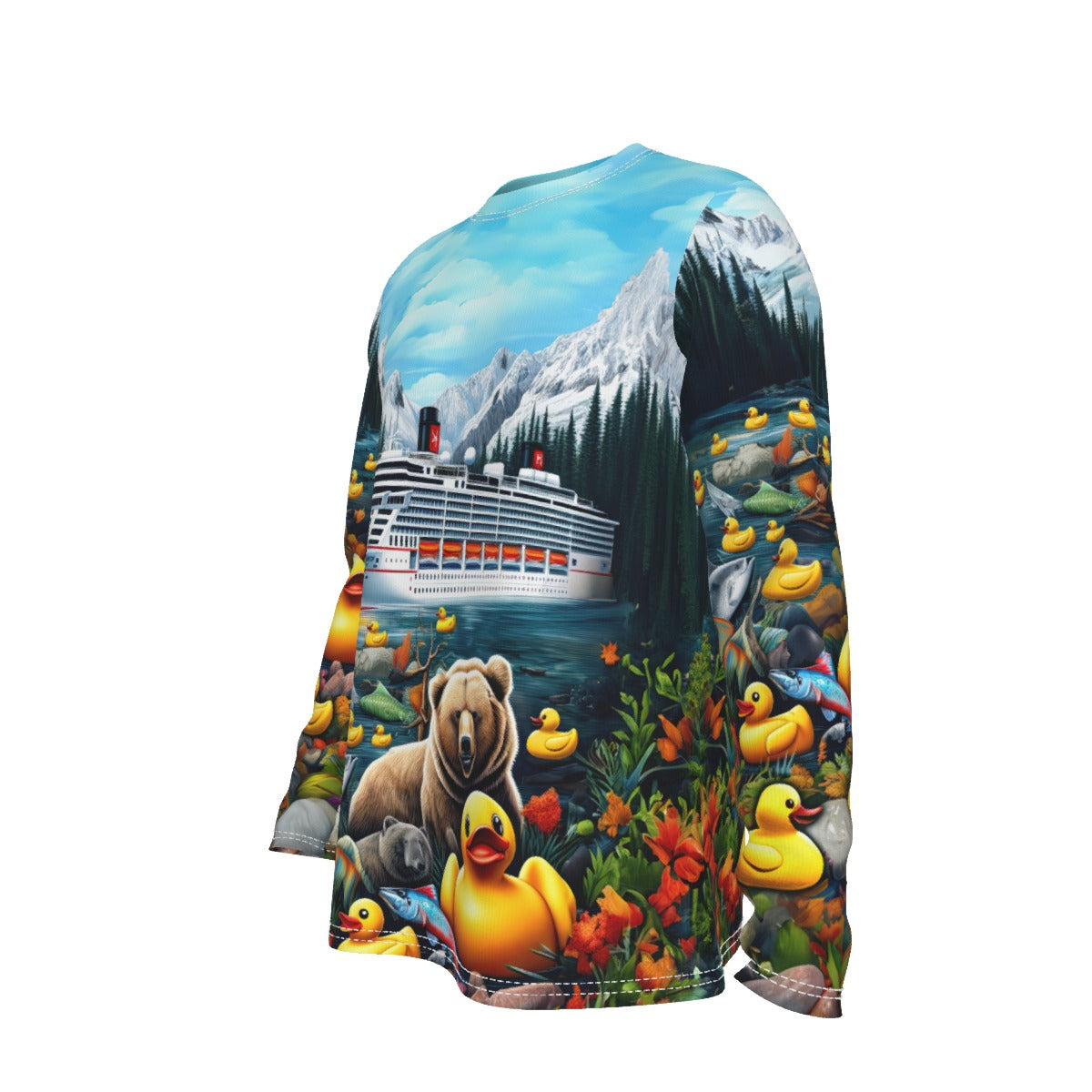 Alaska Adventure Unisex Long Sleeved Tee
