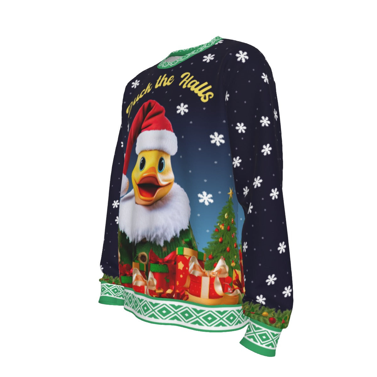 Duck the Halls Ugly Christmas Sweater