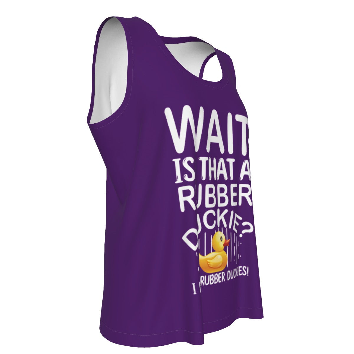 Wait! Is That a Rubber Duckie? Women’s Comfort Tank Top