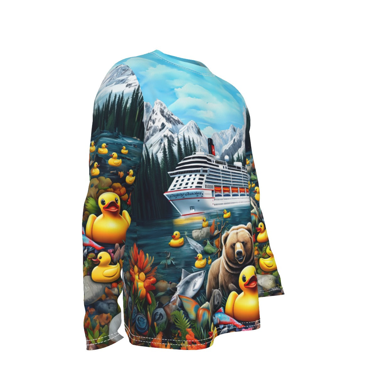 Alaska Adventure Unisex Long Sleeved Tee