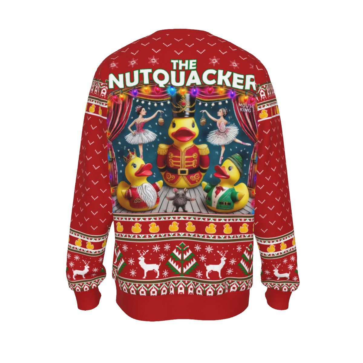 The NutQuacker Ugly Christmas Sweater