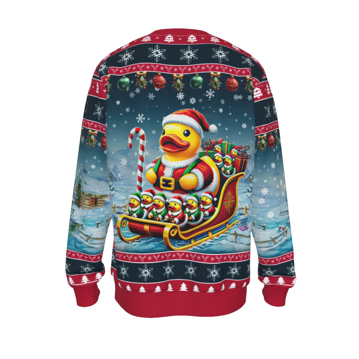 Santa’s Little Quacker Ugly Christmas Sweater