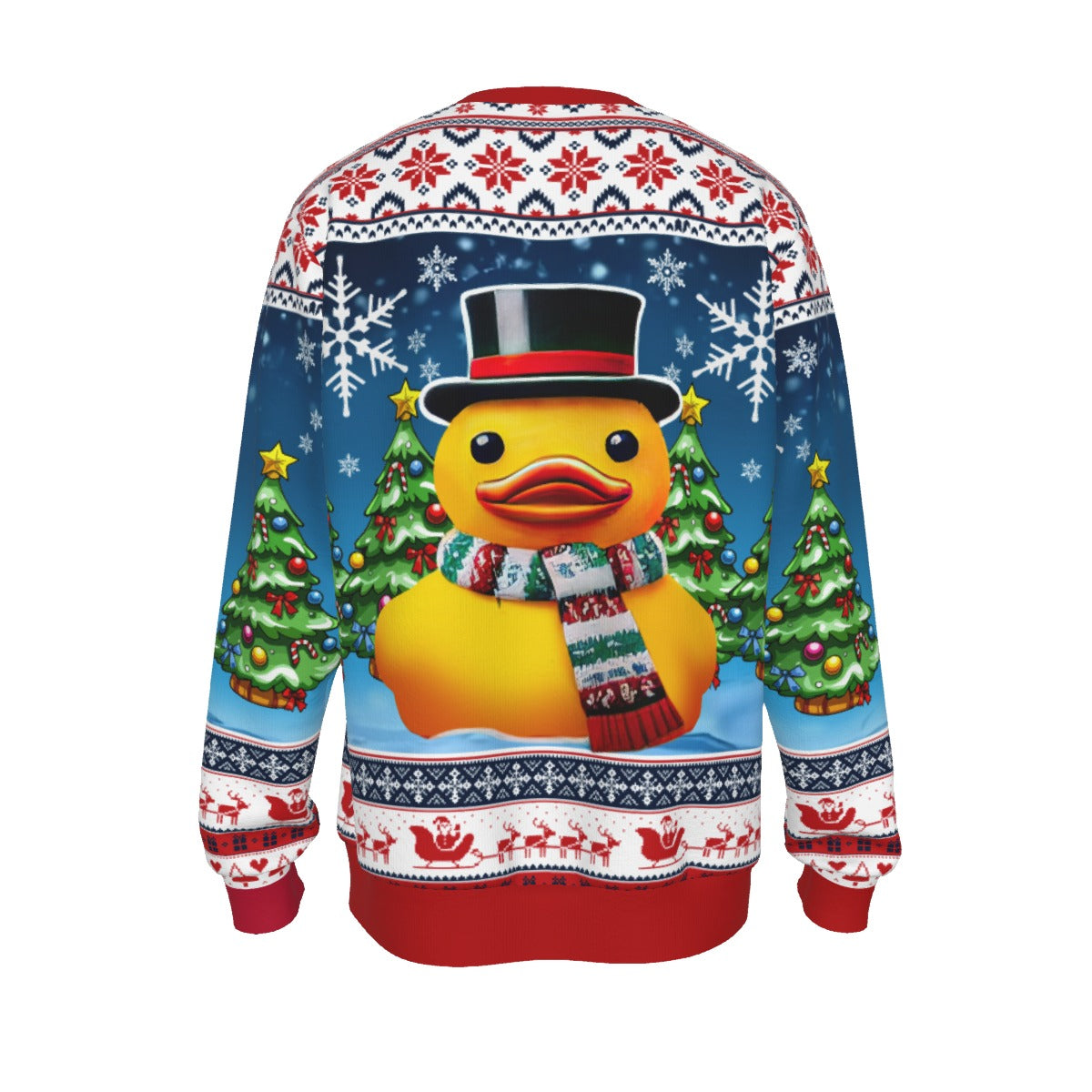 Quack Frosty Ugly Christmas Sweater