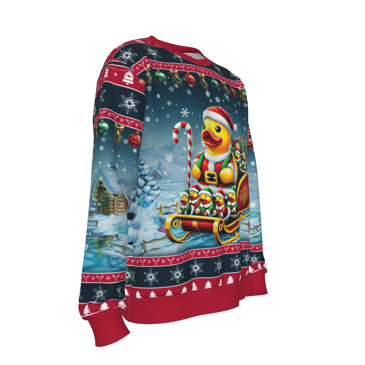 Santa’s Little Quacker Ugly Christmas Sweater