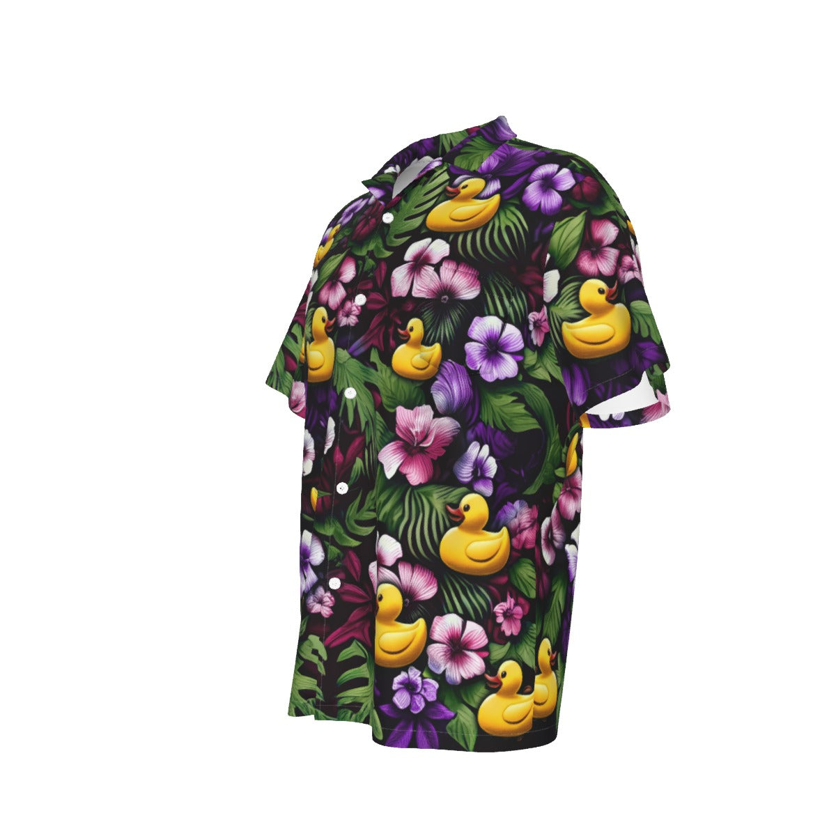 Ducky Royal Hawaiian Shirt – Available in Blue or Purple!