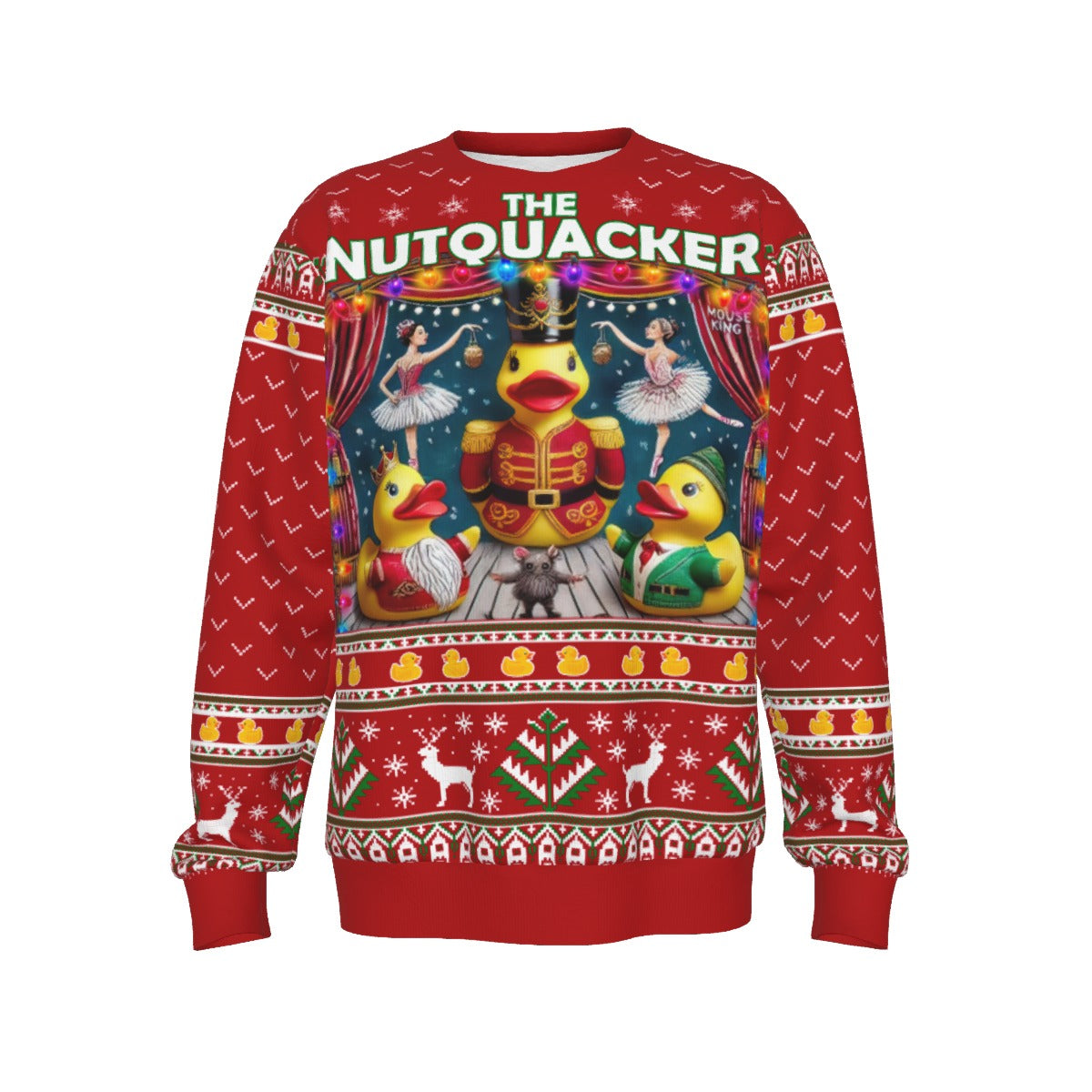 The NutQuacker Ugly Christmas Sweater
