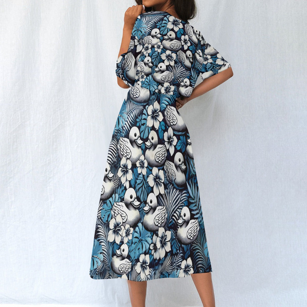 Ocean Breeze Quacker Dress
