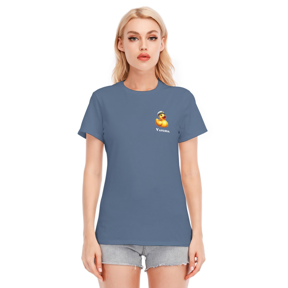 Vanessa Women's Round Neck T-Shirt | 190GSM Cotton