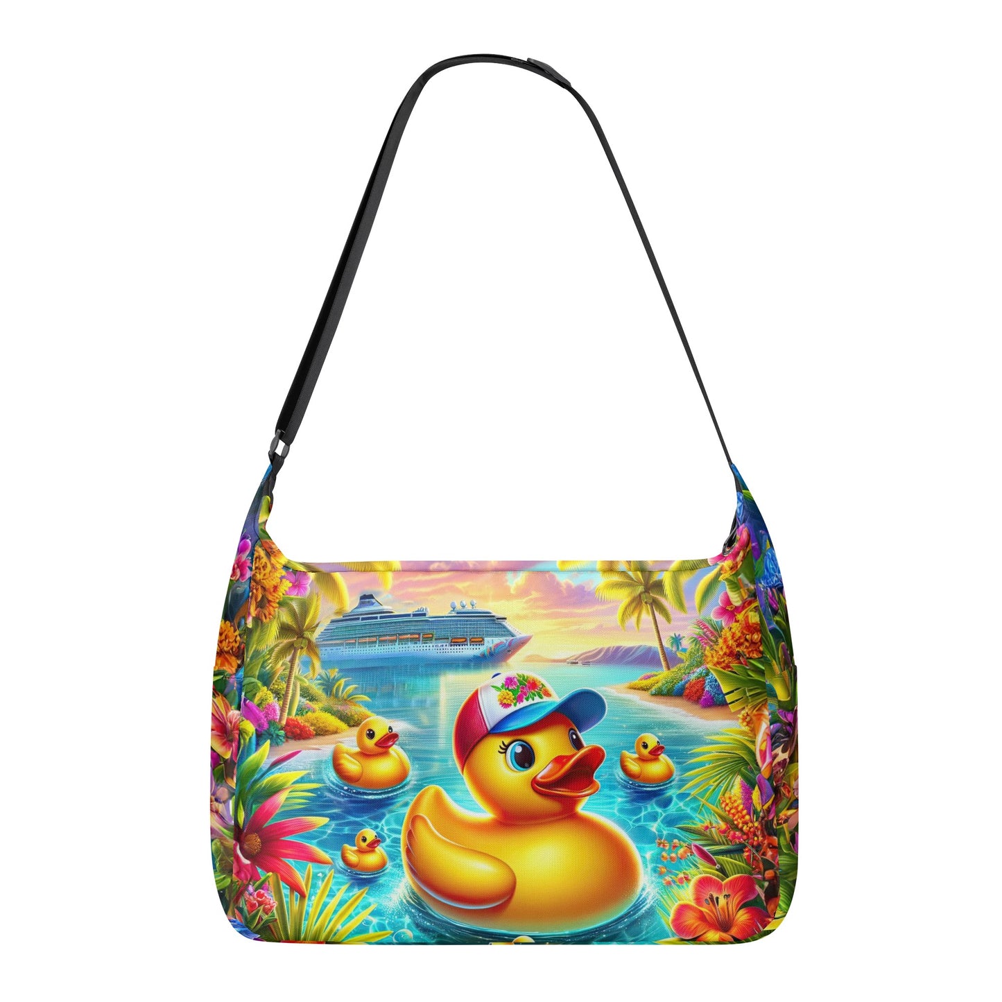Sundown Splash Duck Messenger Bag