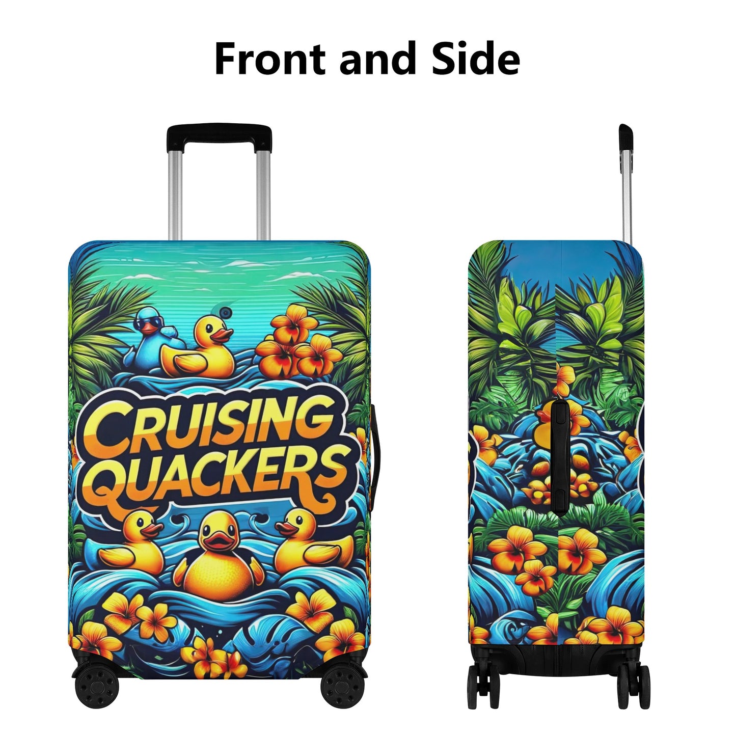 Cruising Quackers Luggage Cover