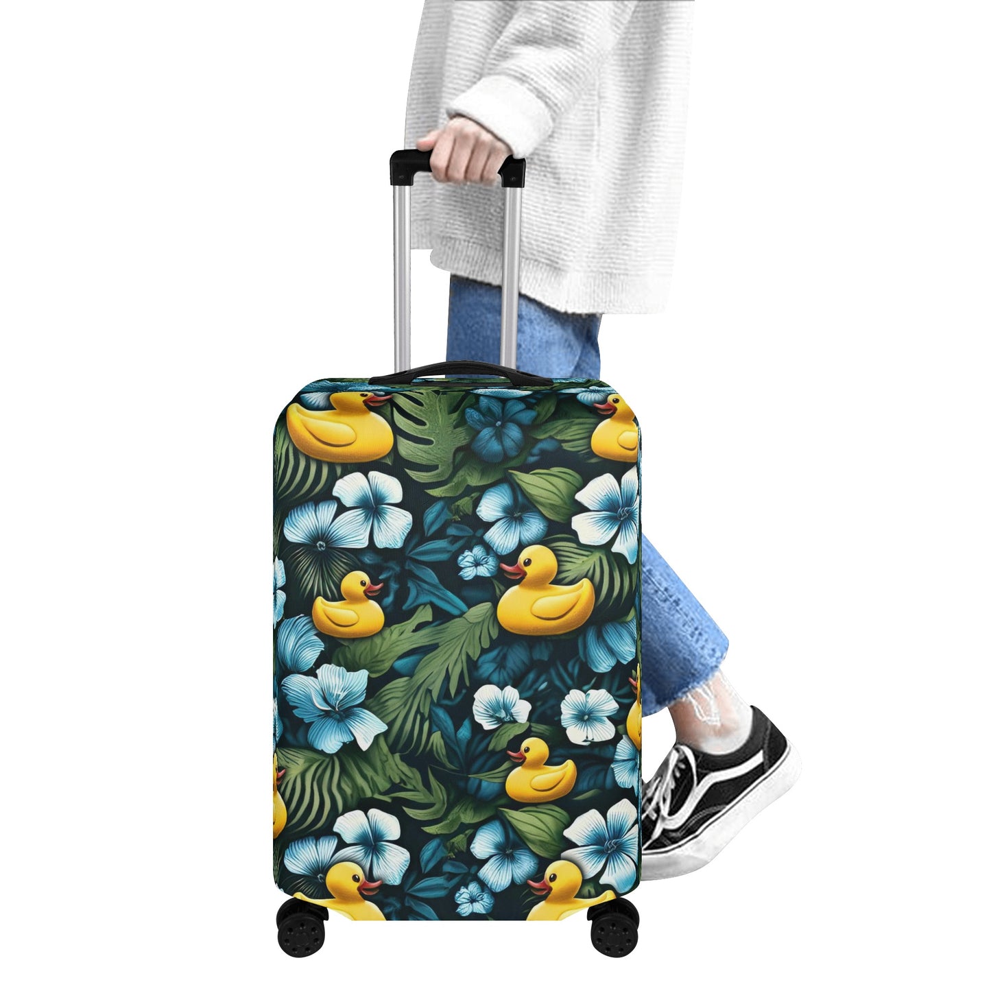 Ducky Royal Blue Luggage Cover