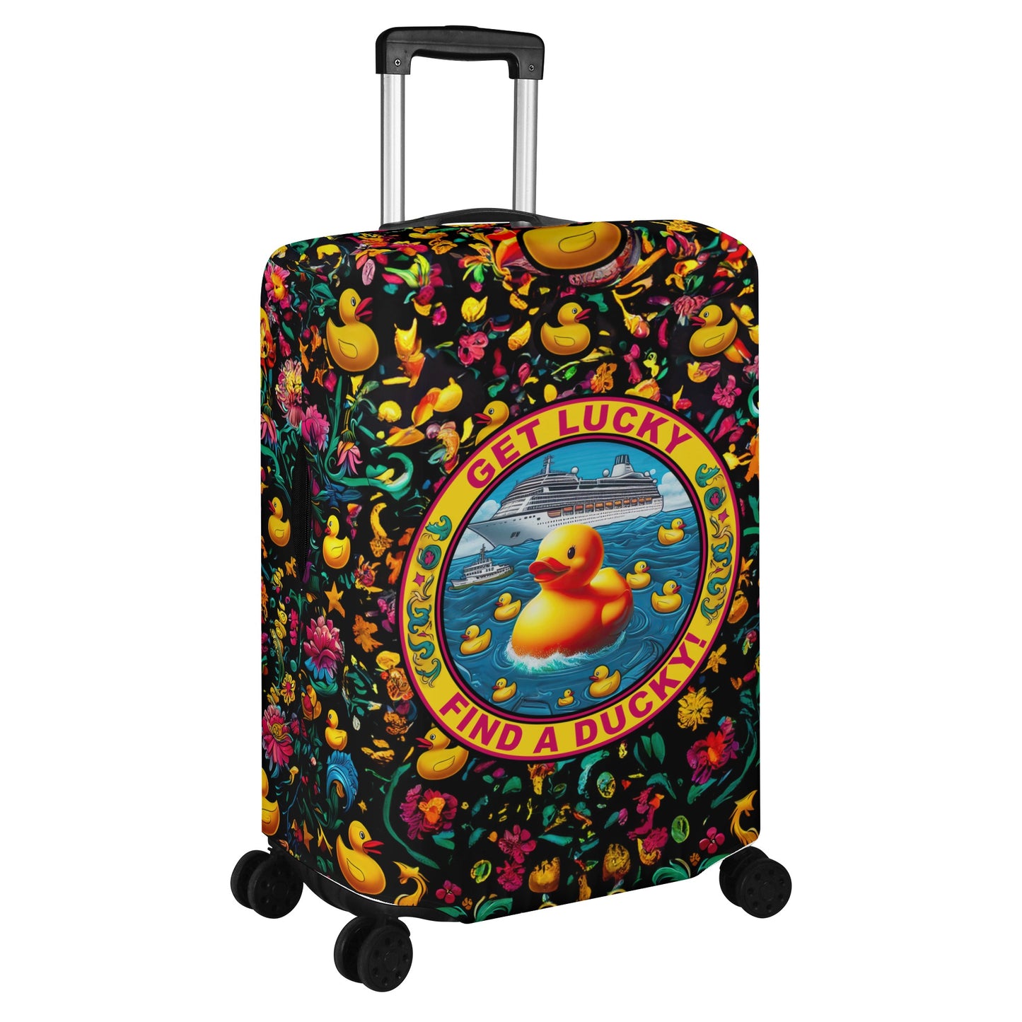Get Lucky, Find a Ducky Luggage Cover