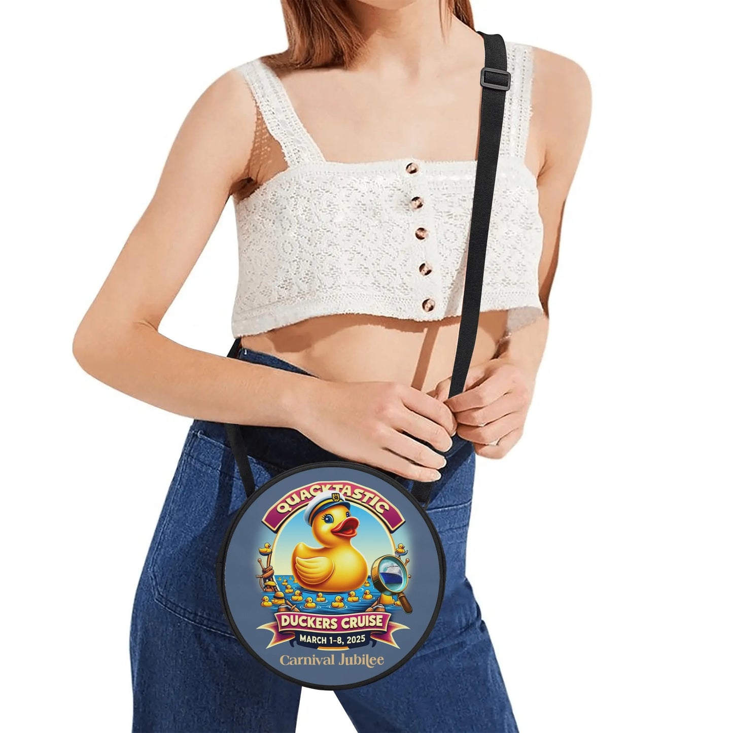 Quacktastic Duckers Cruise Round Satchel