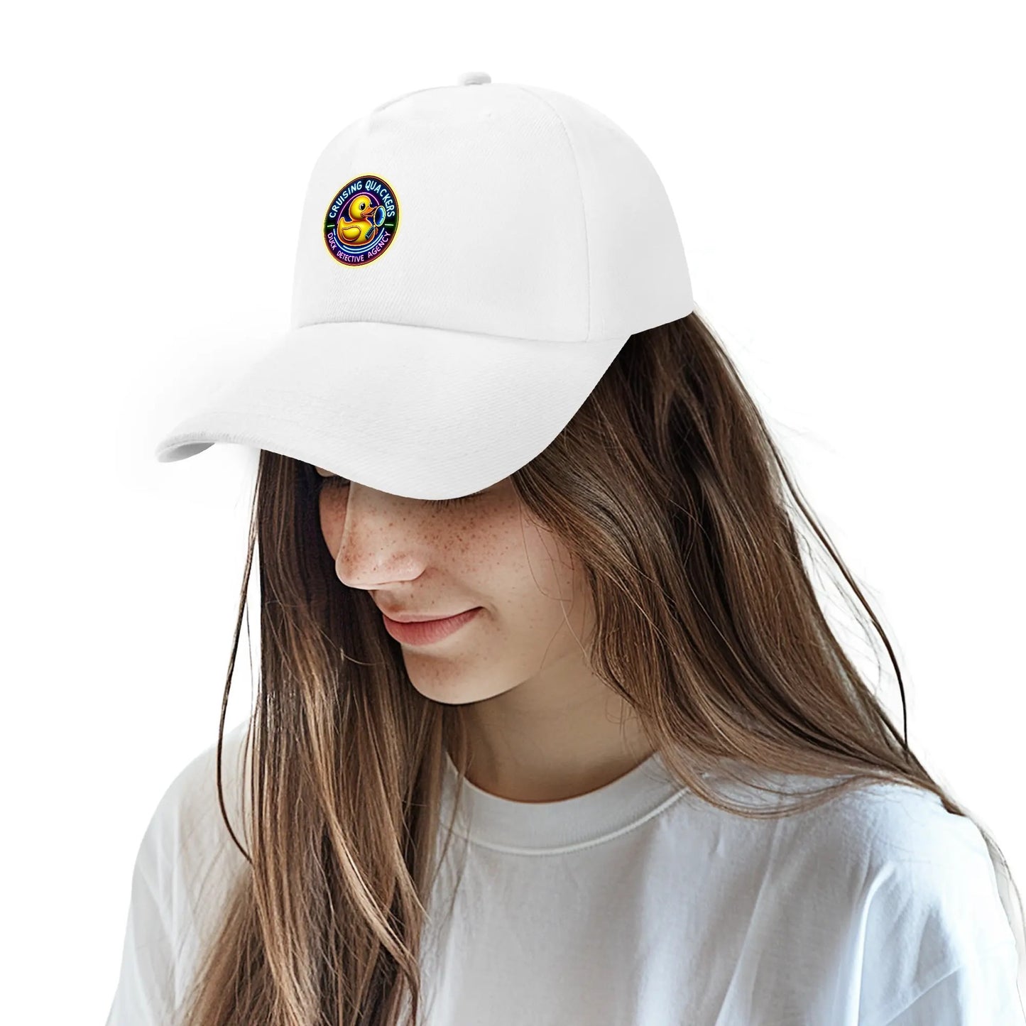 Cruising Quackers Duck Detective Baseball Cap