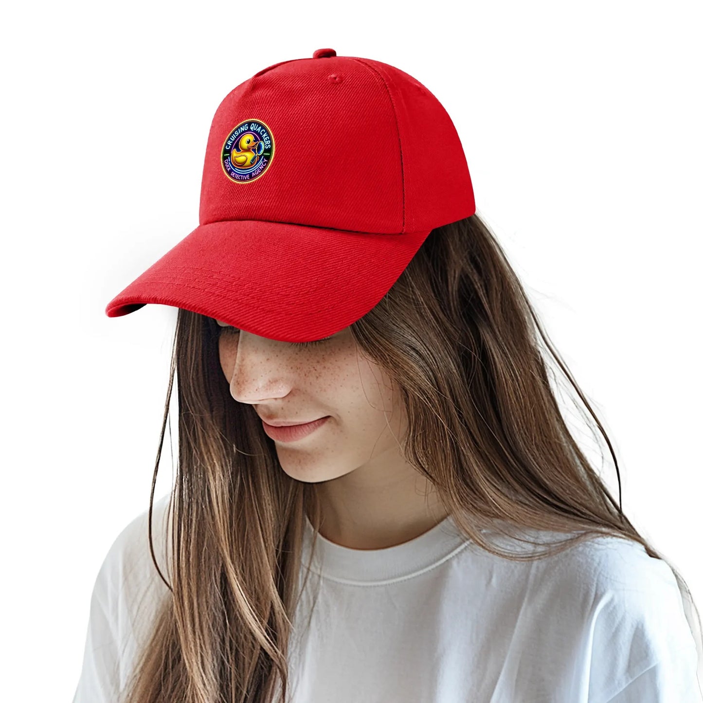 Cruising Quackers Duck Detective Baseball Cap