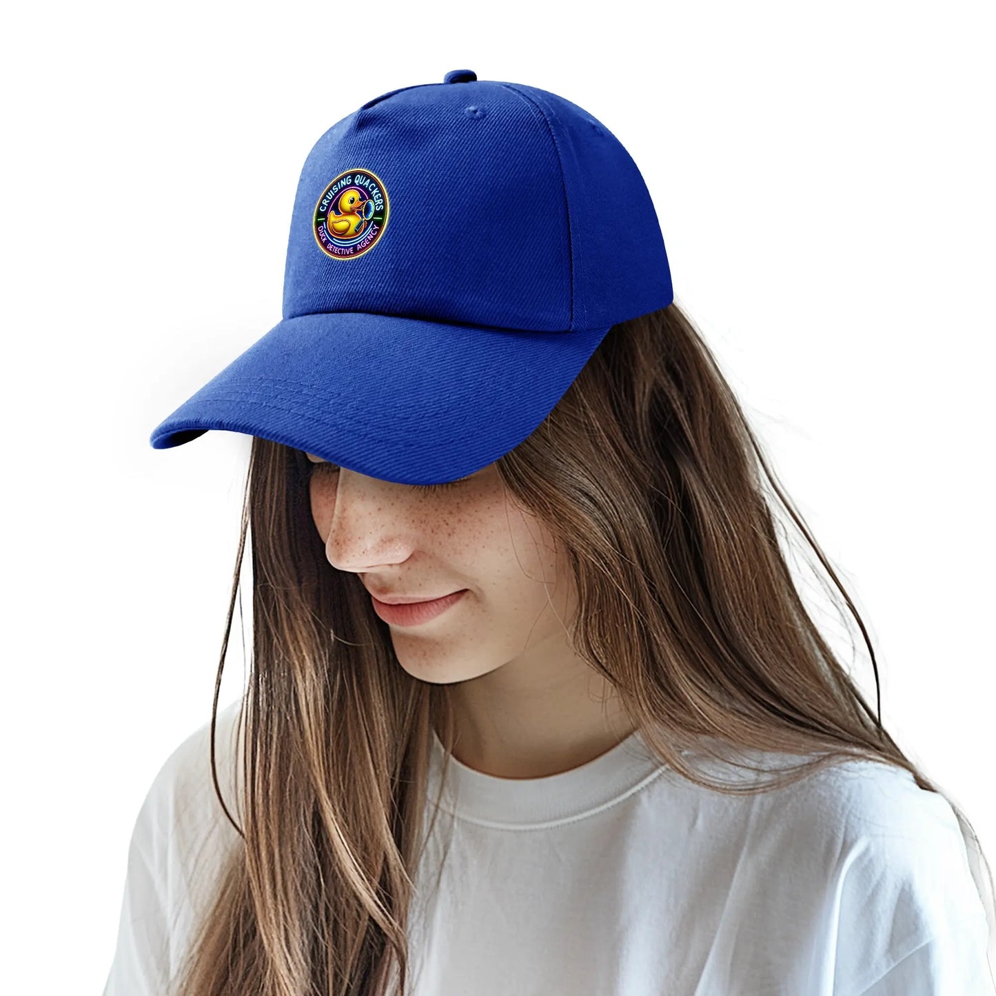 Cruising Quackers Duck Detective Baseball Cap