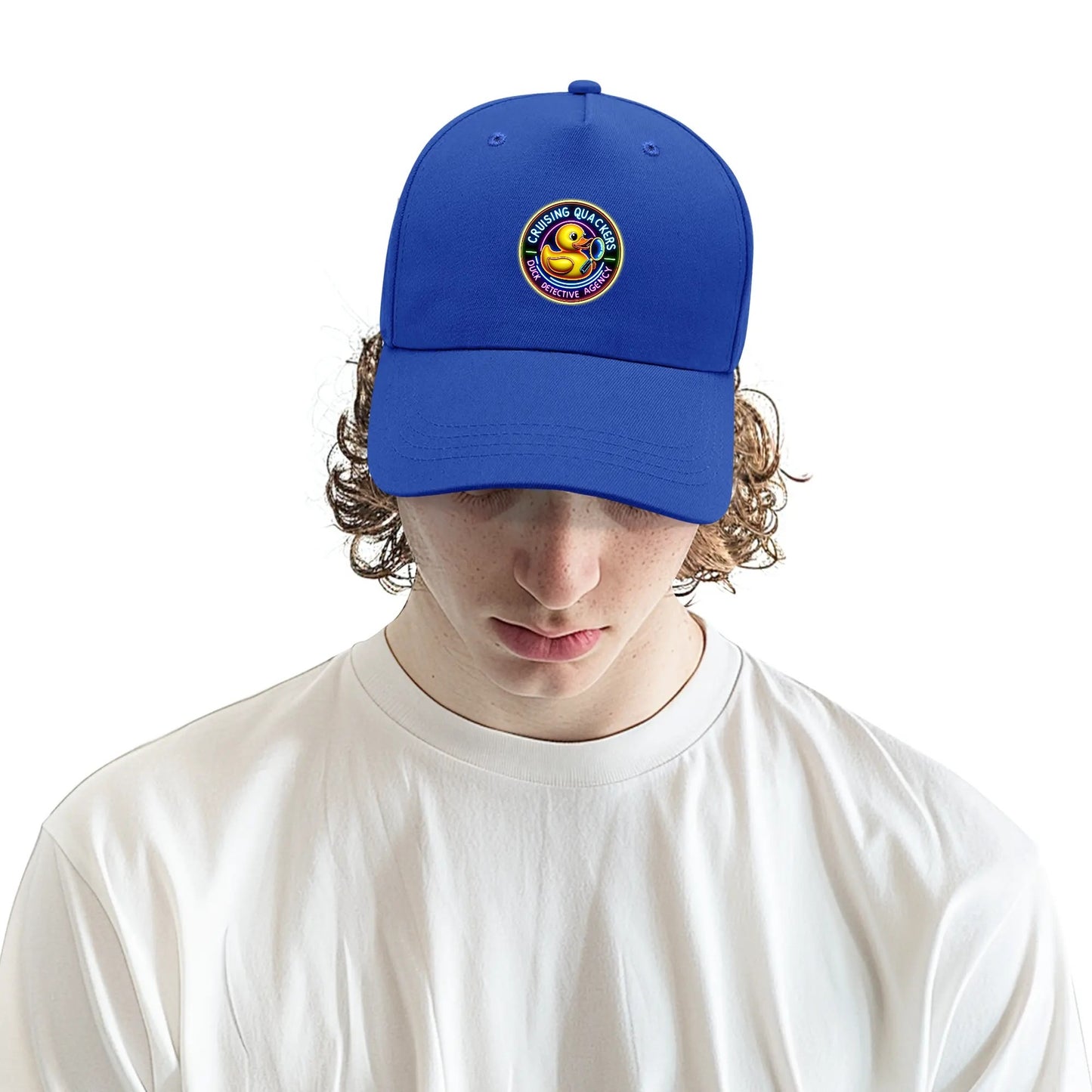 Cruising Quackers Duck Detective Baseball Cap