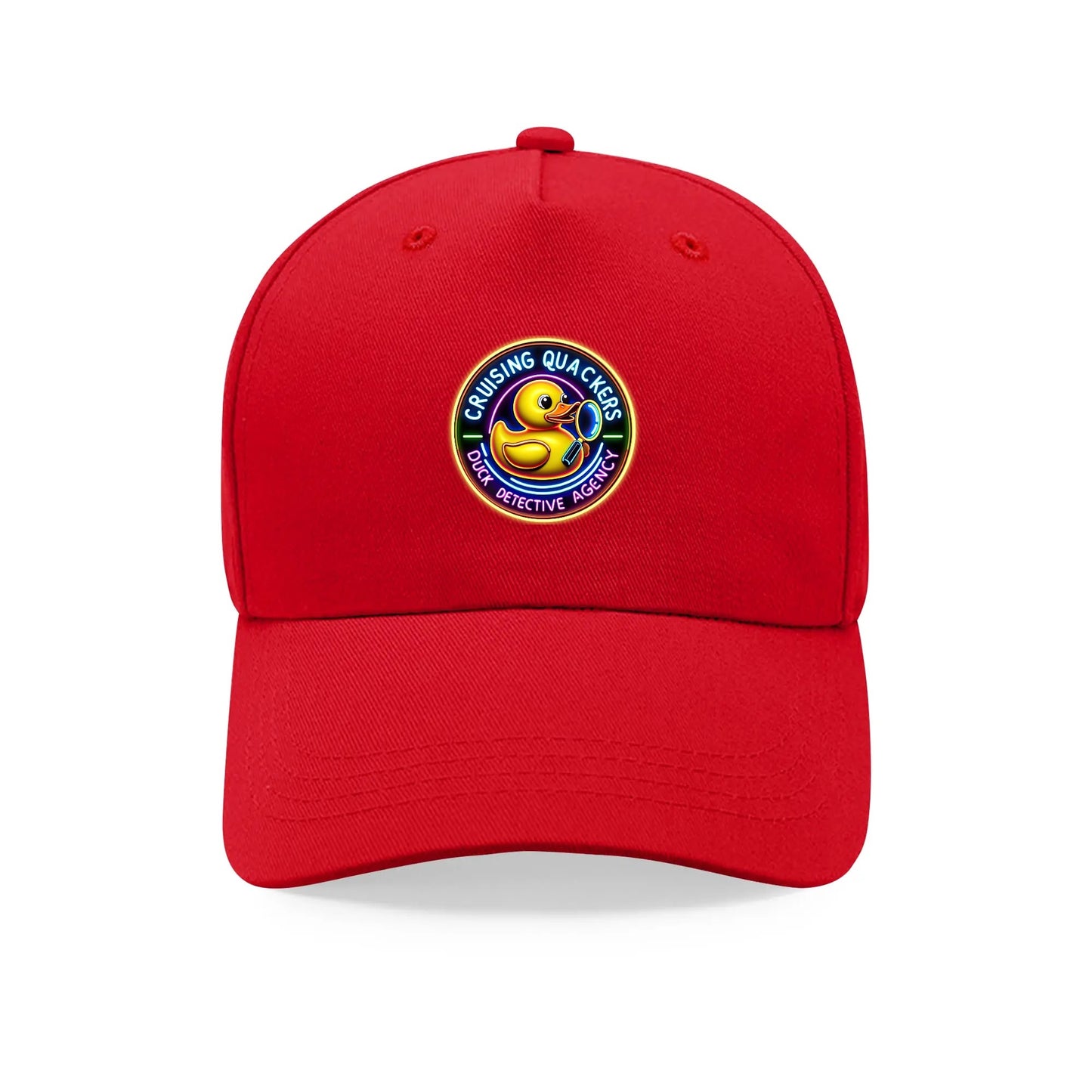 Cruising Quackers Duck Detective Baseball Cap