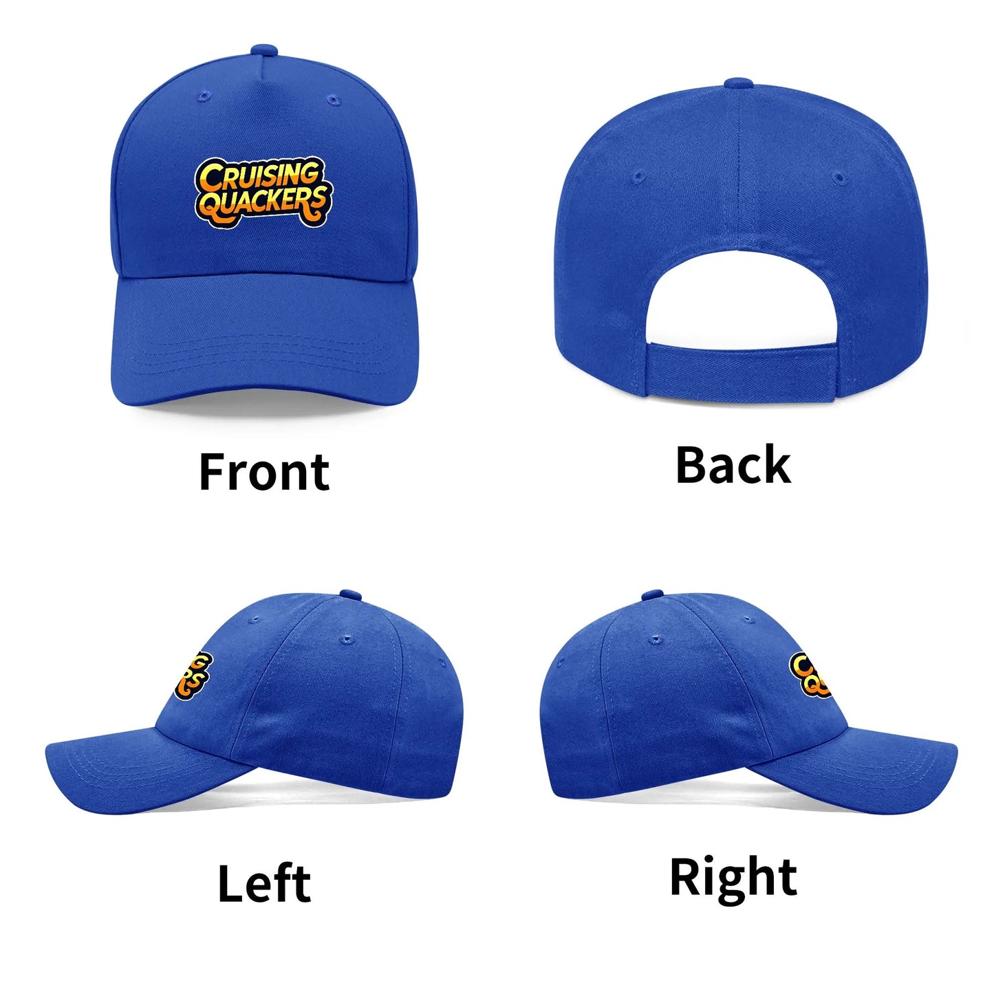 Cruising Quackers Retro Baseball Cap