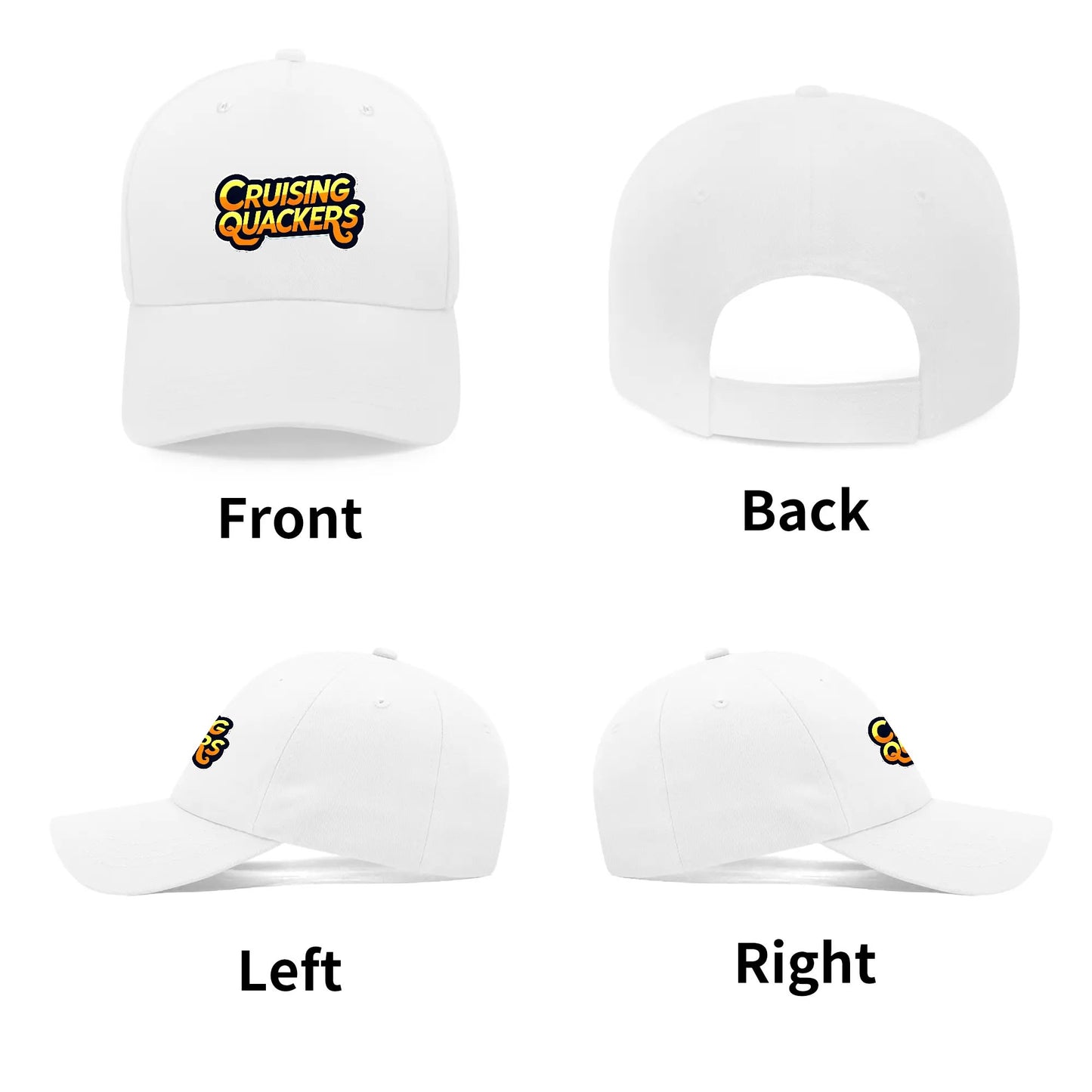 Cruising Quackers Retro Baseball Cap