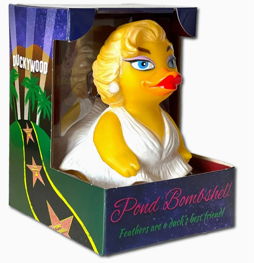 Pond Bombshell Collectible Rubber Duck by CelebriDucks