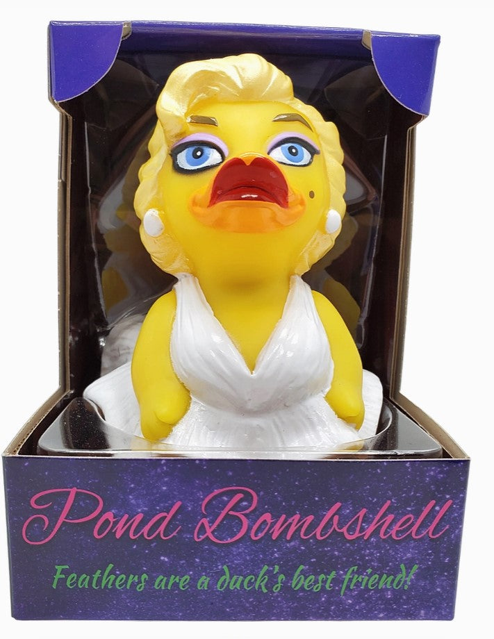 Pond Bombshell Collectible Rubber Duck by CelebriDucks