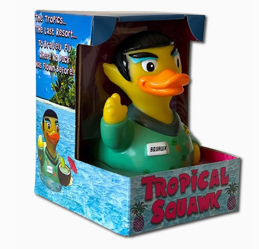 Tropical Squawk Limited Edition Collectible Rubber Duck