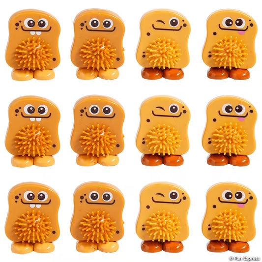 2 1/4" Mini Chicken Nugget Vinyl Porcupine Characters