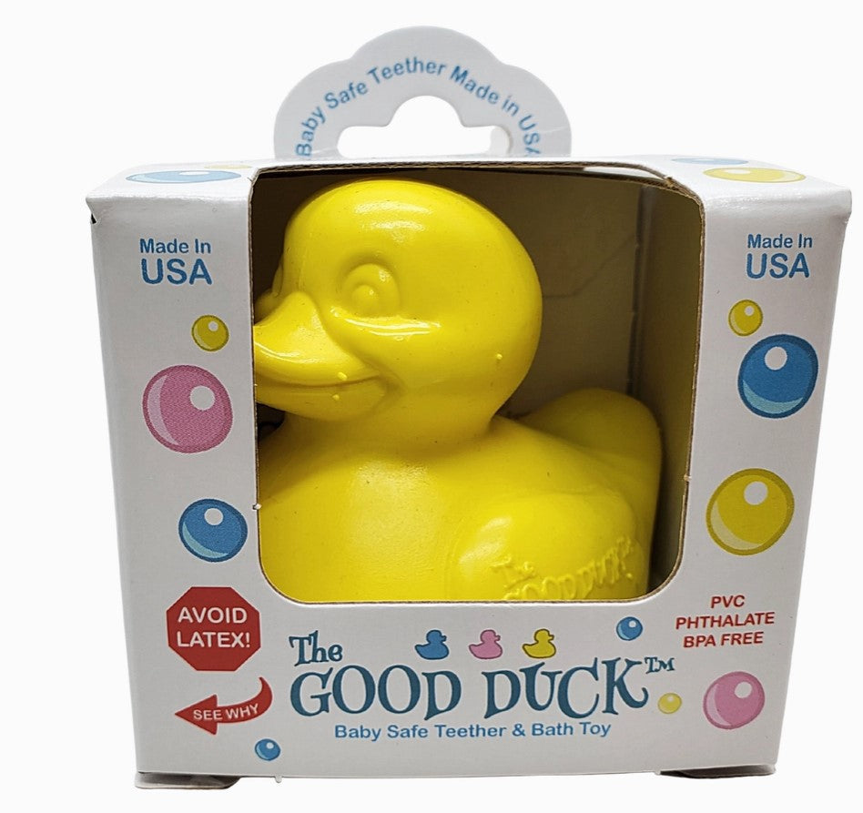 Made in the USA The Good Duck Yellow Collectible Rubber Duck