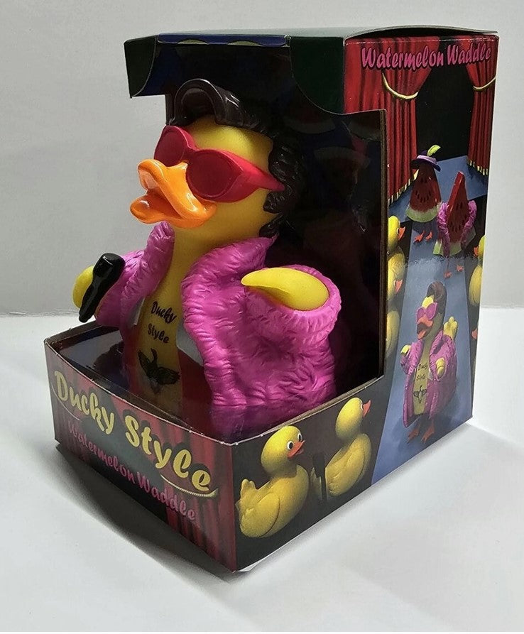 Ducky Style - Watermelon Waddle Collectible Rubber Duck