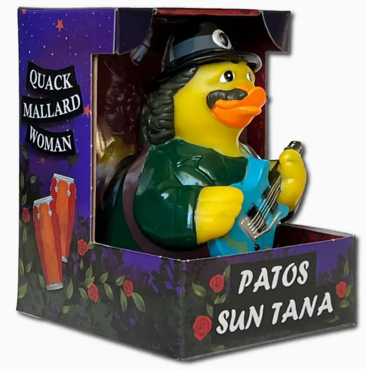 Patos Sun Tana - Quack Mallard Woman Collectible Rubber Duck