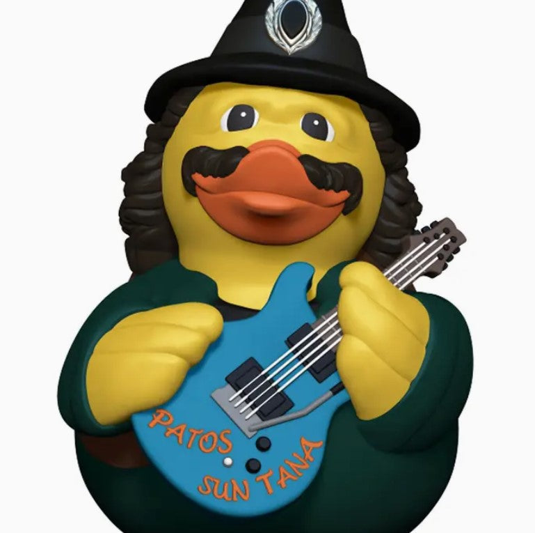 Patos Sun Tana - Quack Mallard Woman Collectible Rubber Duck