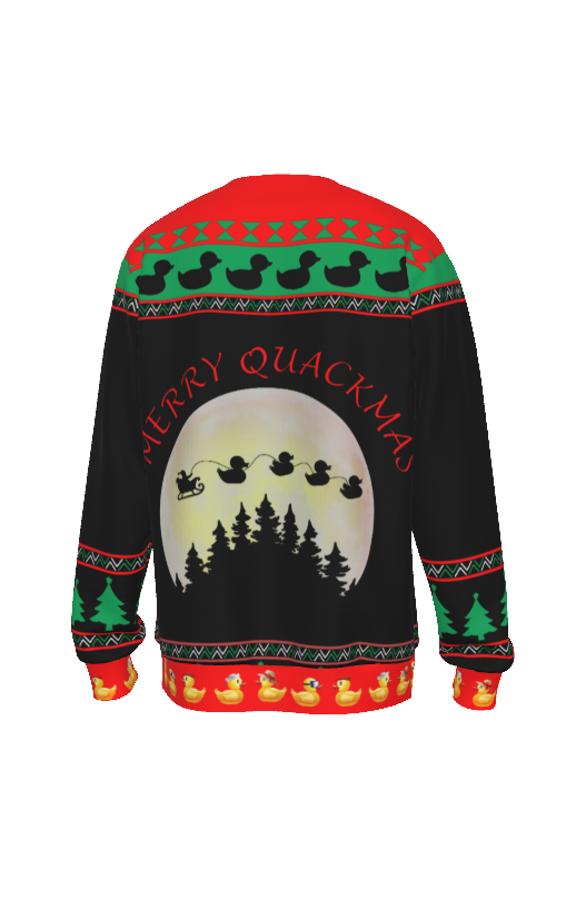 Merry Quackmas Ugly Christmas Sweater