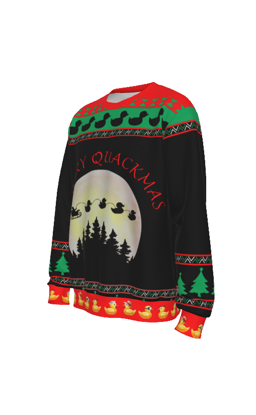 Merry Quackmas Ugly Christmas Sweater