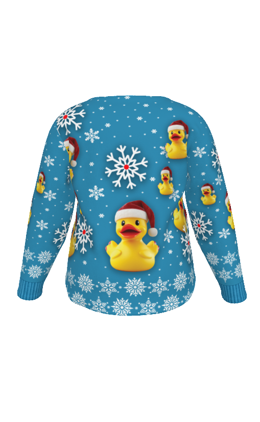 Let it Snow Ugly Christmas Sweater (Long Sleeved Tee)