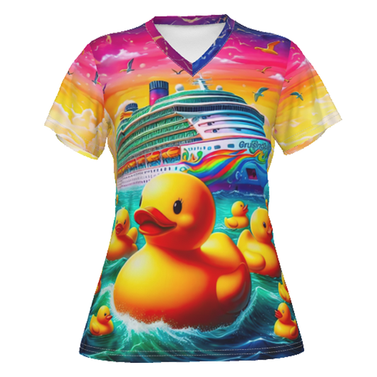 Women's Quacktastic Voyage: Sunset Splash