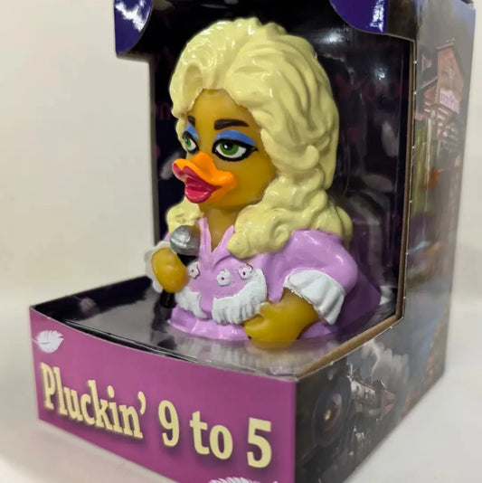 “Pluckin’ 9 to 5” Collectible Duck TUBBZ collectible duck, product image 1