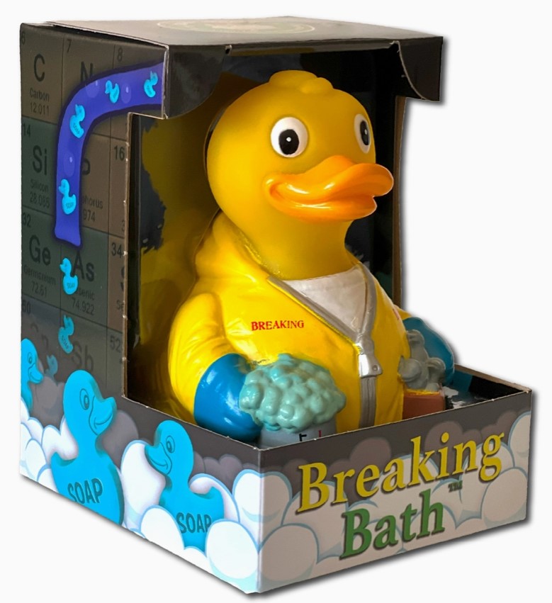 Breaking Bath Collectible Rubber Duck