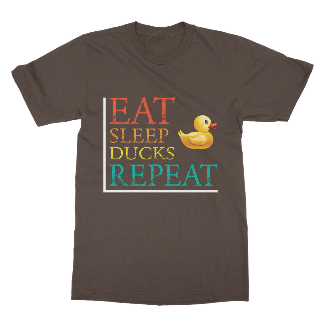 Eat Sleep Ducks Repeat Classic Adult T-Shirt