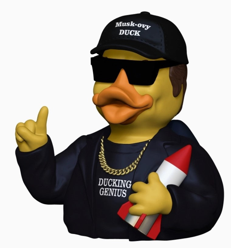 Musk-Ovy Collectible Rubber Duck