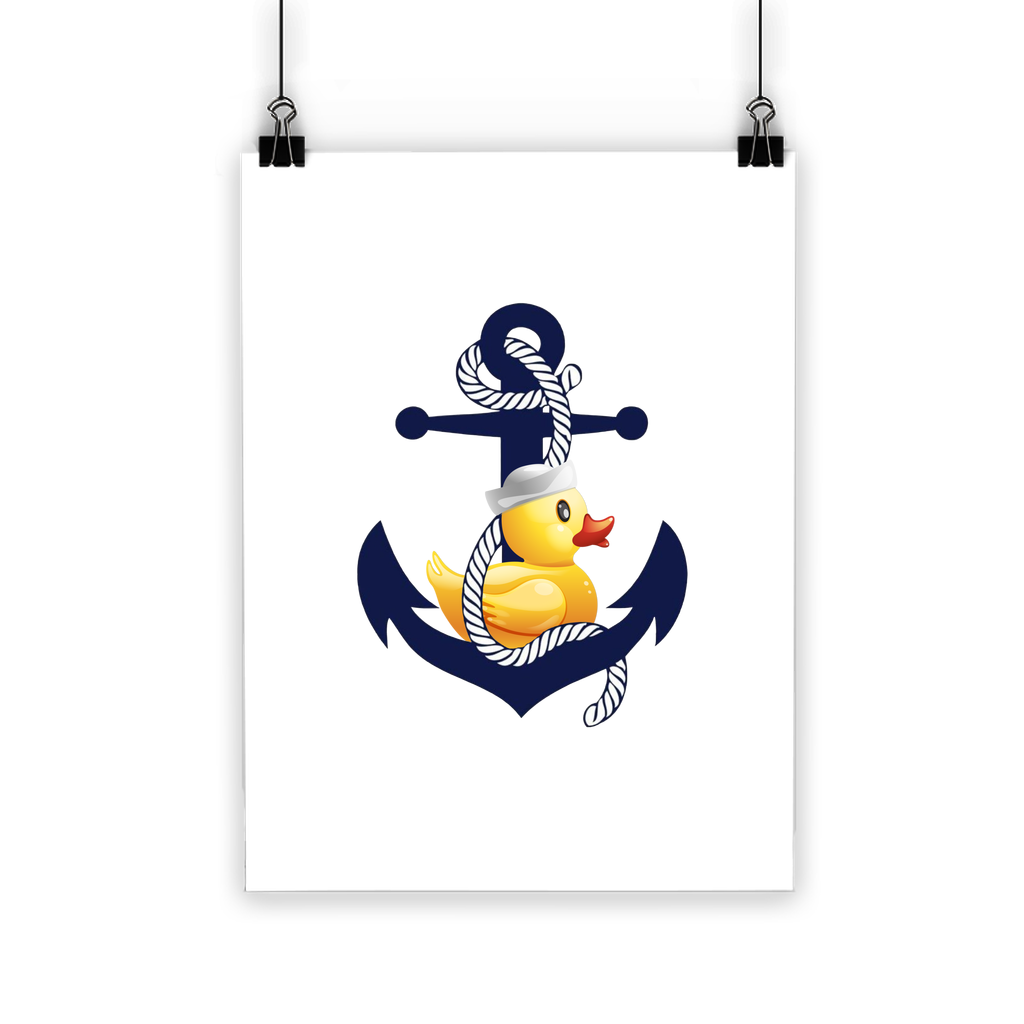 Ahoy Ducky Classic Poster