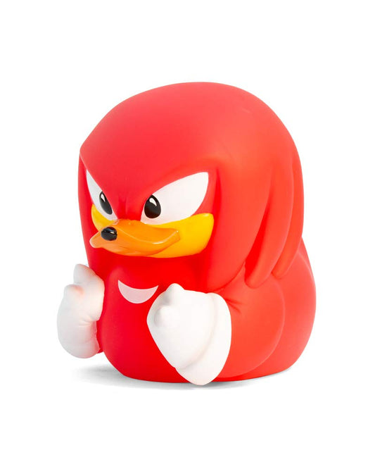 Knuckles the Echidna TUBBZ collectible duck, boxed edition, product image 1