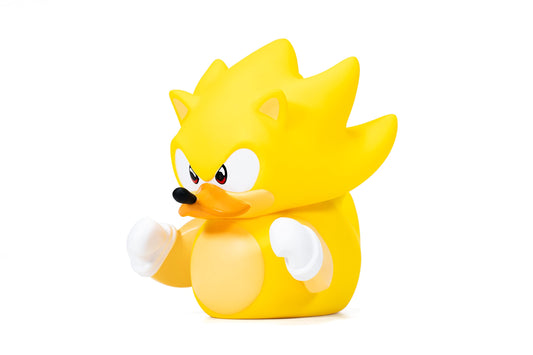 Super Sonic TUBBZ collectible duck, boxed edition, product image 1