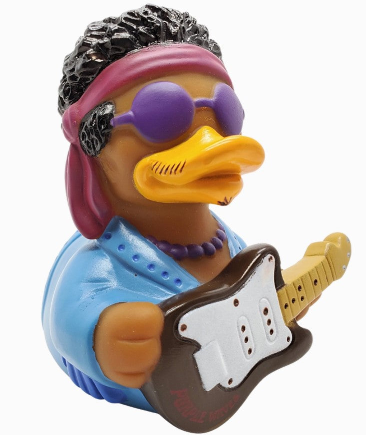 Purple Waves Collectible Rubber Duck
