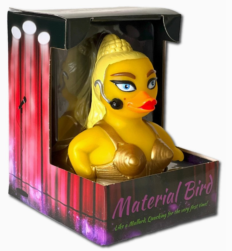 The Material Bird Collectible Rubber Duck
